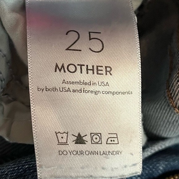 Mother High Rise Skinny Jeans Size 25 - Picture 11 of 11